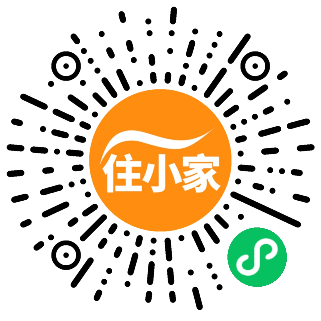 扫码进入住小家小程序